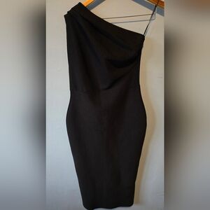 Shein Bandage One Shoulder Sleeveless Dress